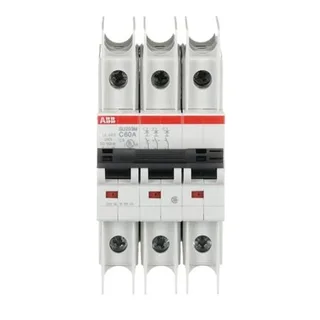 ABB SU203M-C60 — 3-Pole MCB (DIN Rail) (image 3)