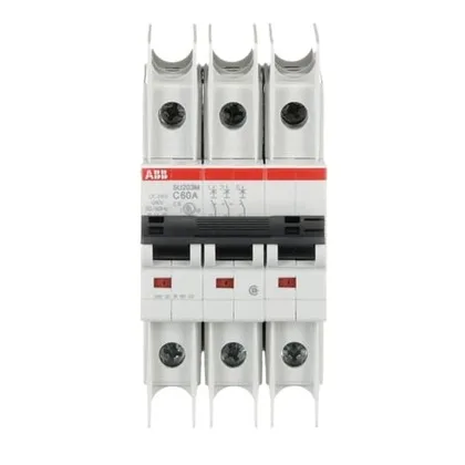ABB SU203M-C60 — 3-Pole MCB (DIN Rail) (image 3)