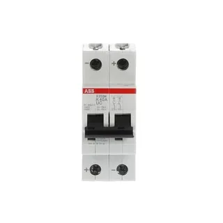 ABB S202MUC-K40 — 2-Pole MCB (DIN Rail)
