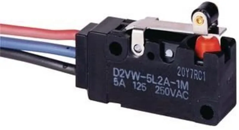 Omron D2VW-5L1B-1MS — Limit Switches
