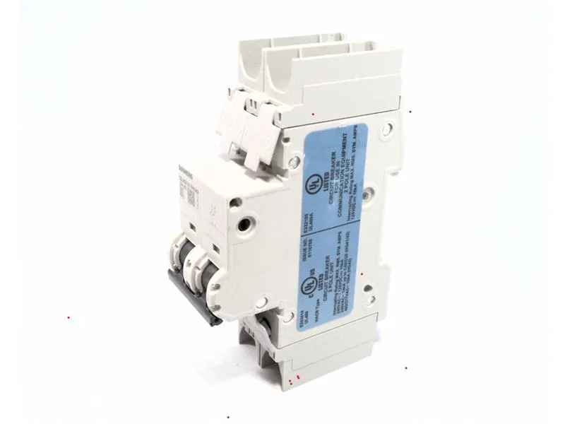 Siemens 5SJ4218-7HG42 — 2-Pole MCB (DIN Rail) (image 6)