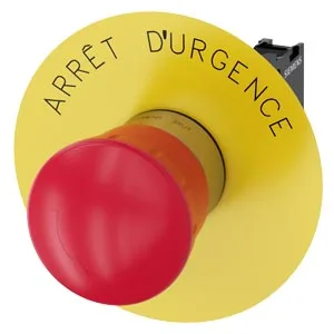 Siemens 3SU1150-1HB20-1CJ0-ZX90 — Emergency Stop Pushbuttons