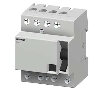 Siemens 5SM3747-4 — Residual Current Breakers (RCCB/RCBO)