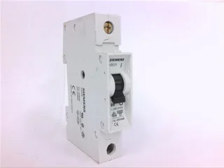 Siemens 5SX2106-6 — 1-Pole MCB (DIN Rail) (image 2)