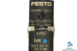 Festo SDE5-V1-FP-Q6-P-M8 — Differential Pressure Transmitters (image 5)