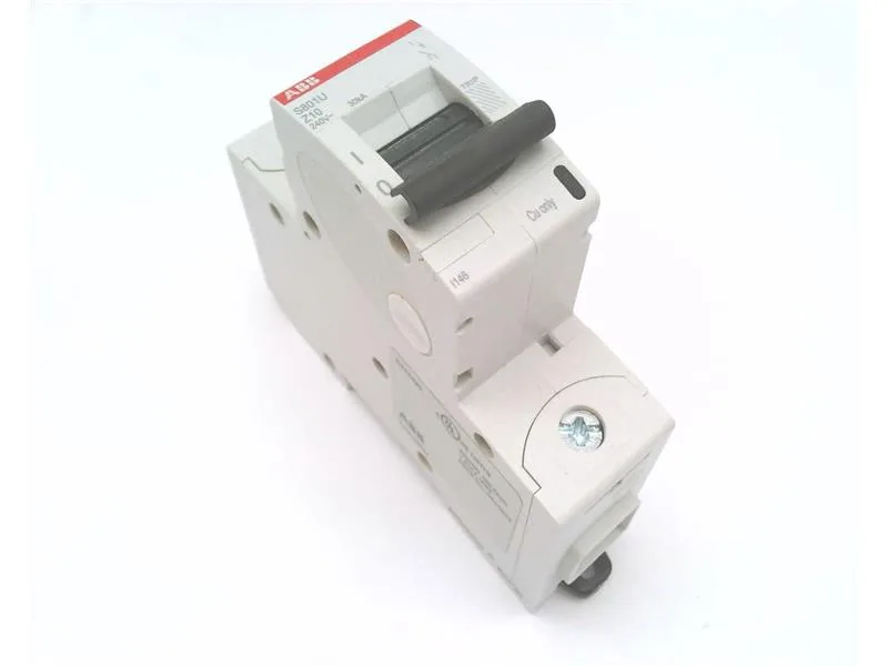 ABB S801U-Z10 — 1-Pole MCB (DIN Rail) (image 2)