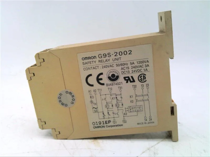 Omron G9S-2002-DC24 — Safety Relays