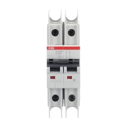 ABB SU202M-K15 — 2-Pole MCB (DIN Rail) (image 5)