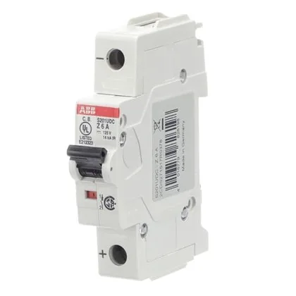 ABB S201UDC-Z6 — 1-Pole MCB (DIN Rail) (image 2)