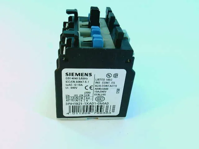 Siemens 3RH1921-1XA31-0MA3 — Contactors (image 2)
