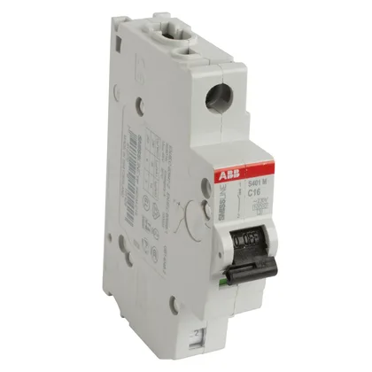 ABB S401M-C16 — 1-Pole MCB (DIN Rail) (image 2)