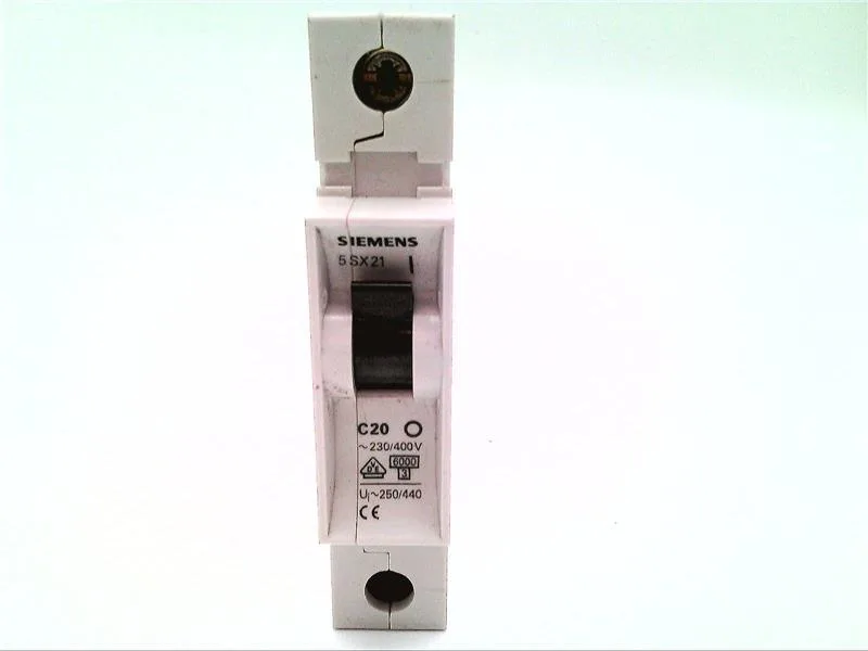 Siemens 5SX2120-7 — 1-Pole MCB (DIN Rail) (image 2)