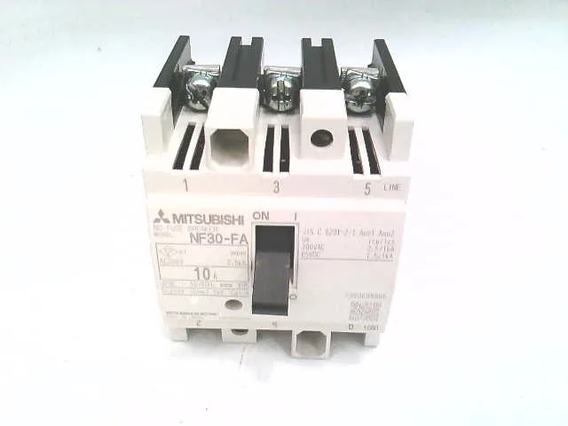 Mitsubishi Electric NF30-FA-3P-10A — Molded Case Circuit Breakers (MCCB) (image 4)