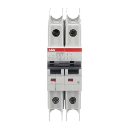 ABB SU202M-C32 — 2-Pole MCB (DIN Rail) (image 2)