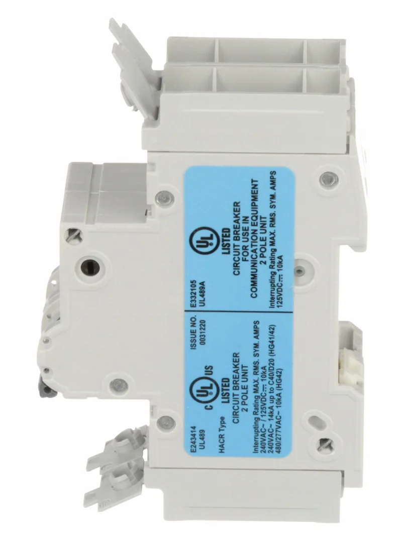 Siemens 5SJ4210-7HG41 — 2-Pole MCB (DIN Rail) (image 3)