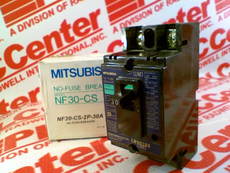 Mitsubishi Electric NF30-CS-2P-30A — Molded Case Circuit Breakers (MCCB) (image 2)