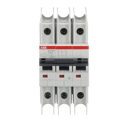 ABB SU203M-C8 — 3-Pole MCB (DIN Rail) (image 2)