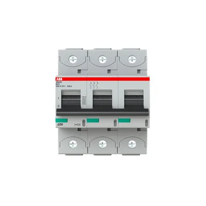 ABB S803S-B63 — 3-Pole MCB (DIN Rail) (image 2)