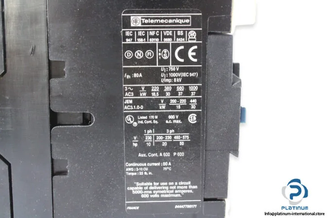 Schneider Electric LP1D6511BD — Contactors (image 4)