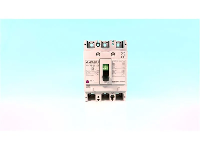 Mitsubishi Electric NF125-SV3P125A — Molded Case Circuit Breakers (MCCB) (image 2)