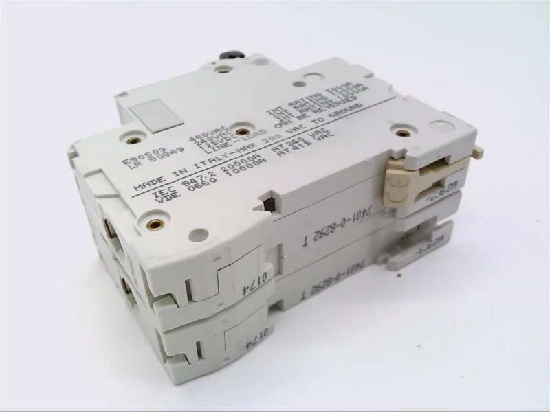 Schneider Electric C60N-2P-50A-D — 2-Pole MCB (DIN Rail) (image 2)