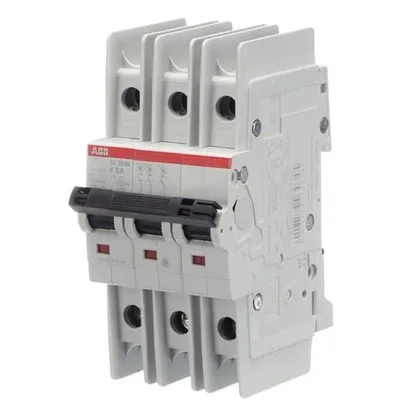 ABB SU203M-K8 — 3-Pole MCB (DIN Rail) (image 2)