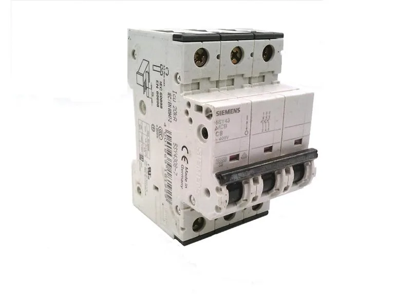 Siemens 5SY4308-7 — 3-Pole MCB (DIN Rail) (image 2)