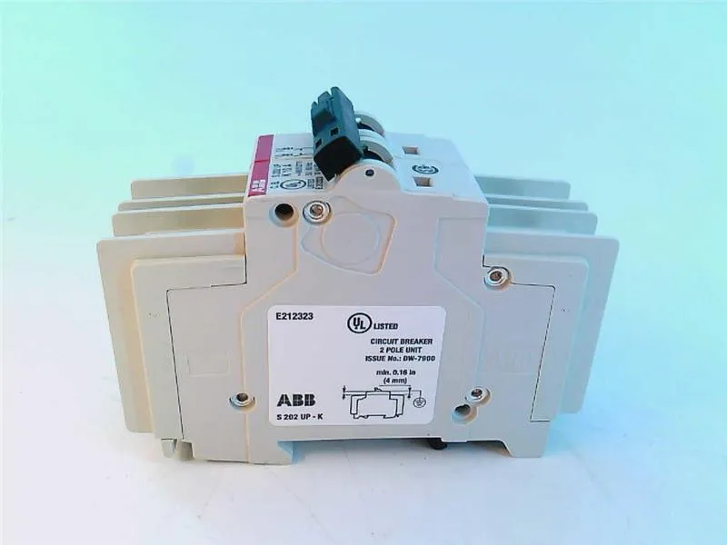 ABB S202UP-K10 — 2-Pole MCB (DIN Rail) (image 4)