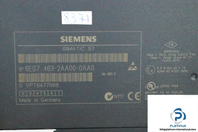 Siemens 6ES7463-2AA00-0AA0 — PLC I/O & Expansion Modules (image 5)