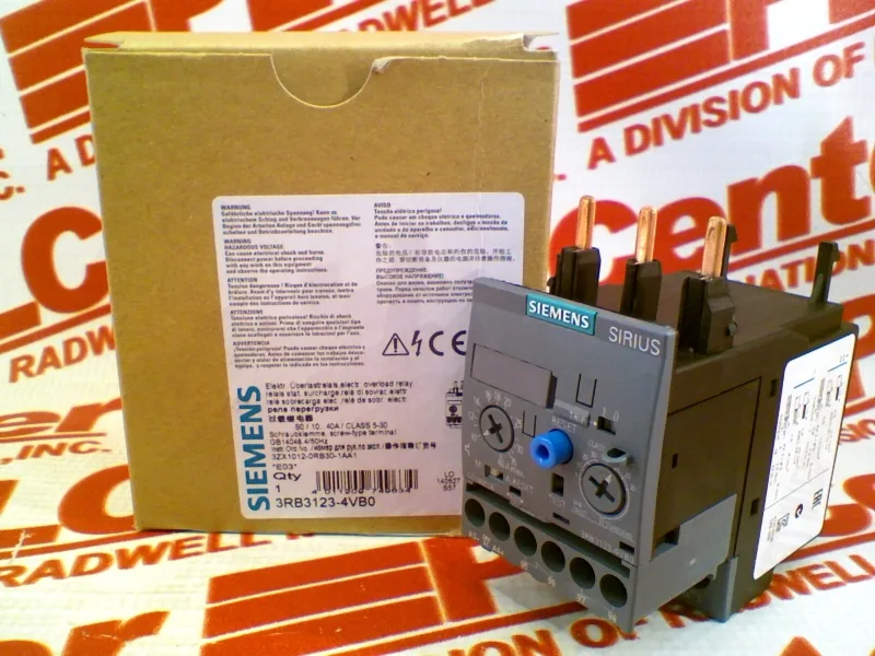 Siemens 3RB3123-4VB0 — Overload Relays (image 2)