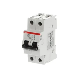 ABB S202P-C32 — 2-Pole MCB (DIN Rail)