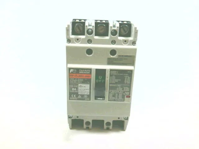 Fuji Electric BW125JAGU-3P030SB — Fuses & Fuse Holders (image 2)