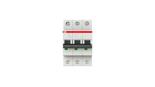 ABB 2CDS253001R0164 — 3-Pole MCB (DIN Rail) (image 2)