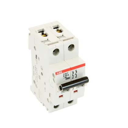 ABB S202P-K20 — 2-Pole MCB (DIN Rail) (image 3)