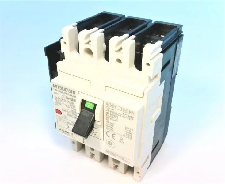 Mitsubishi Electric NF50-SRU-3P-5A-AX-1L-SLT — Molded Case Circuit Breakers (MCCB) (image 2)
