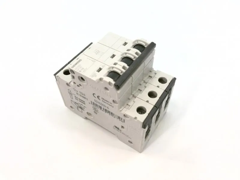 Siemens 5SY6310-6 — 3-Pole MCB (DIN Rail) (image 5)