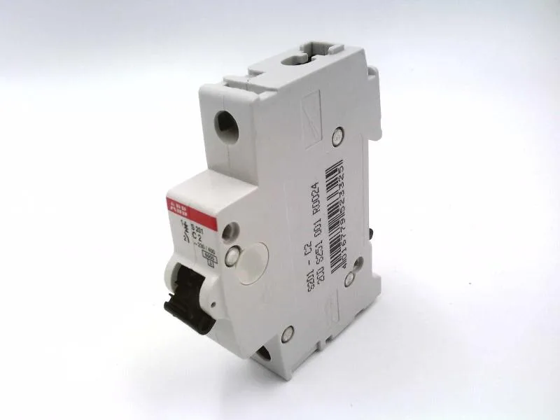 ABB S201-C2 — 1-Pole MCB (DIN Rail) (image 2)
