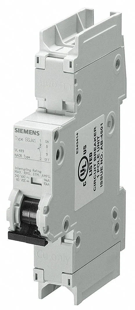 Siemens 5SJ4116-7HG41 — 1-Pole MCB (DIN Rail) (image 3)