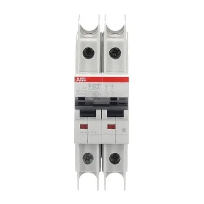 ABB SU202M-Z25 — 2-Pole MCB (DIN Rail) (image 2)