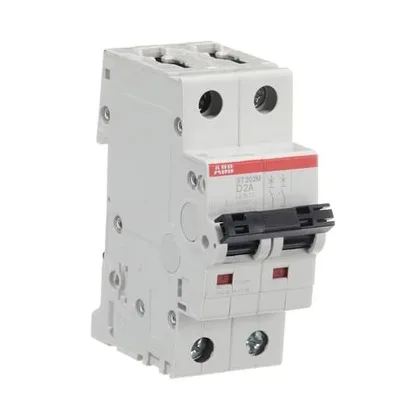 ABB ST202M-D2 — 2-Pole MCB (DIN Rail) (image 3)