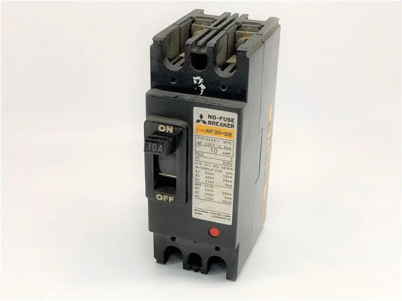 Mitsubishi Electric NF30-SB-2P-10A — Molded Case Circuit Breakers (MCCB) (image 5)