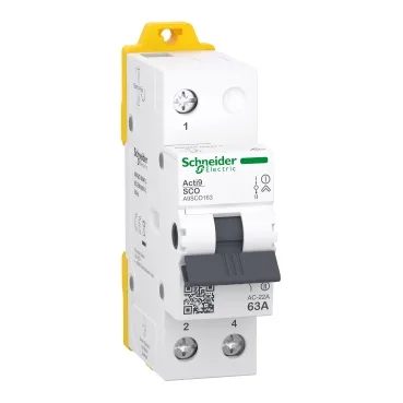 Schneider Electric A9SCO163 — 1-Pole MCB (DIN Rail)
