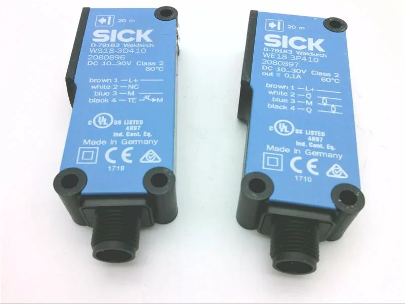 SICK WS/WE18-3P410 — Photoelectric Sensors