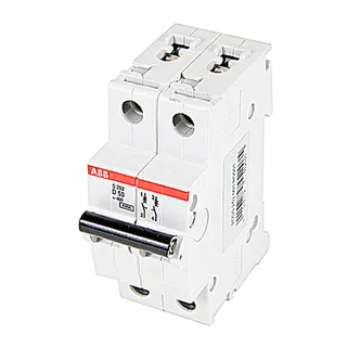 ABB S202-D50 — 2-Pole MCB (DIN Rail) (image 2)
