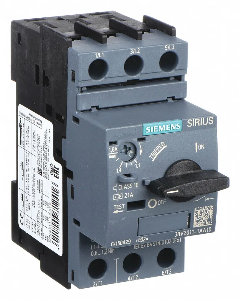 Siemens 3RV2011-1AA10 — Motor Protection Circuit Breakers (MPCB) (image 2)