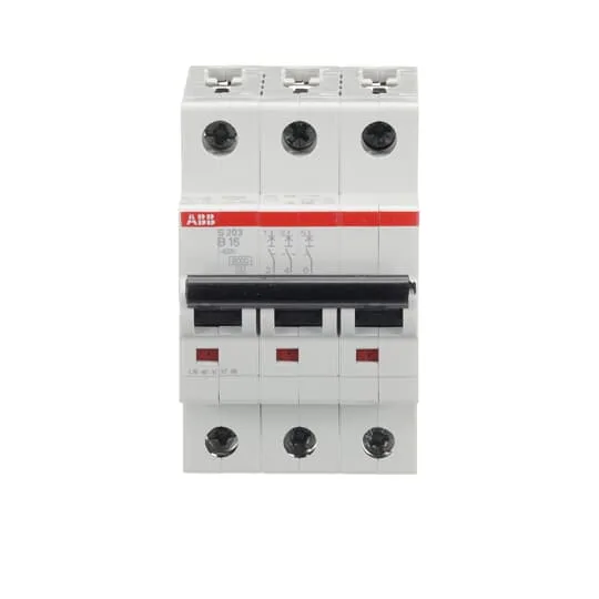 ABB S203-B16 — 3-Pole MCB (DIN Rail) (image 3)