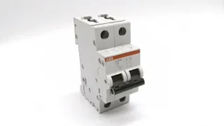 ABB S202M-C6 — 2-Pole MCB (DIN Rail)