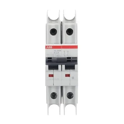 ABB SU202M-K2 — 2-Pole MCB (DIN Rail) (image 5)