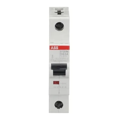 ABB ST201M-D63 — 1-Pole MCB (DIN Rail) (image 2)