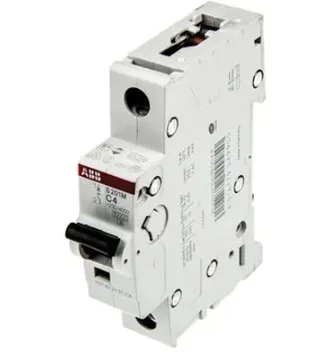 ABB S201M-C4 — 1-Pole MCB (DIN Rail)